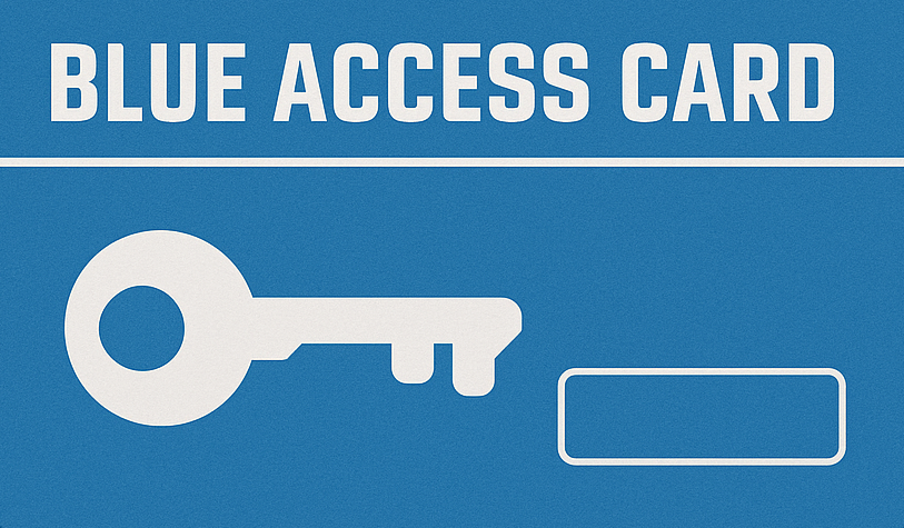 Blue Keycard