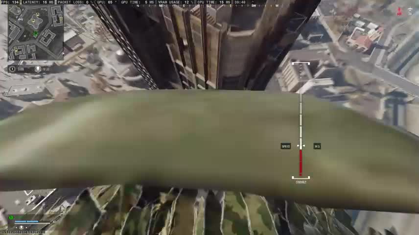 Roof between crates